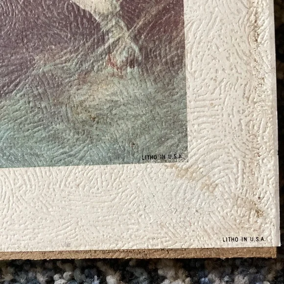 Rare Antique Edmund Osthaus “Dog Hunting in a Field” Litho Print - Picture 13 of 14